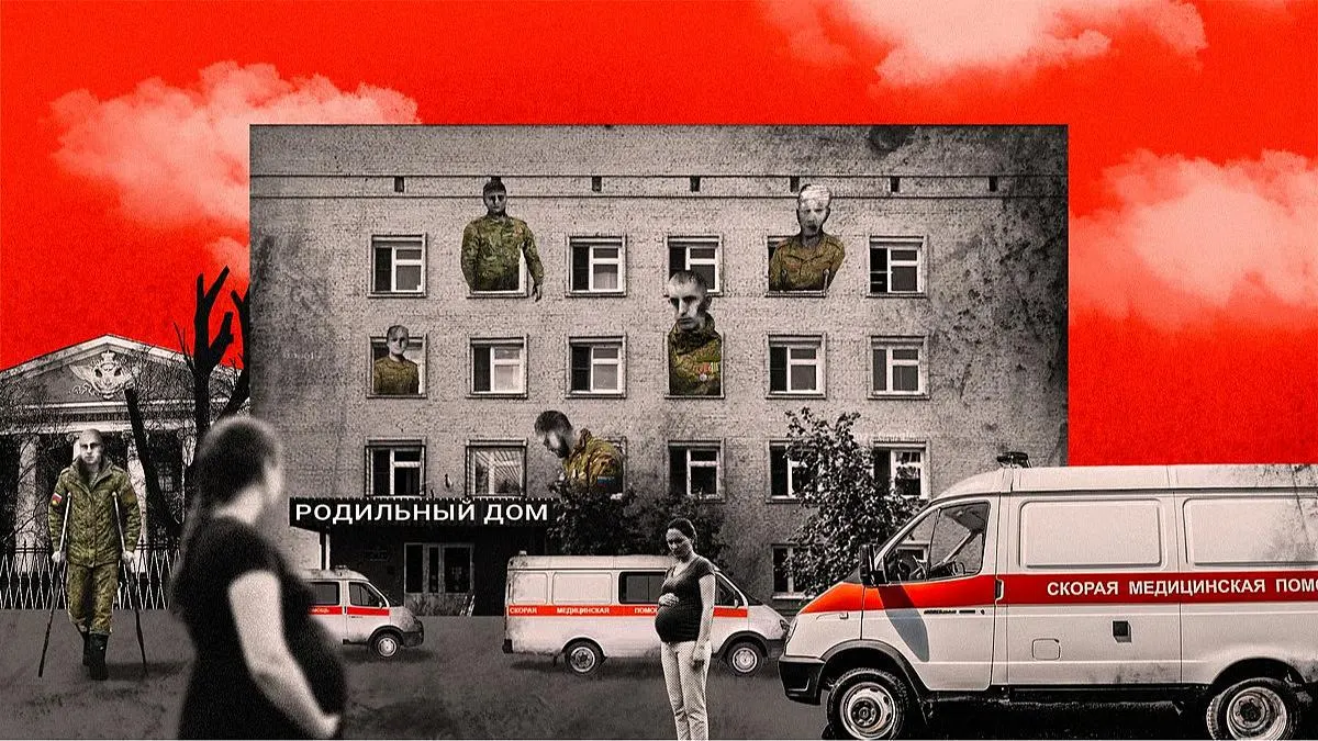 Из‑за большого числа раненых военнослужащих военные госпиталя переполнены, поэтому профильные клиники и даже родильные отделения переоборудуют под госпитали. Гражданских пациентов выпускают досрочно, ощущается дефицит лекарств и кадров.