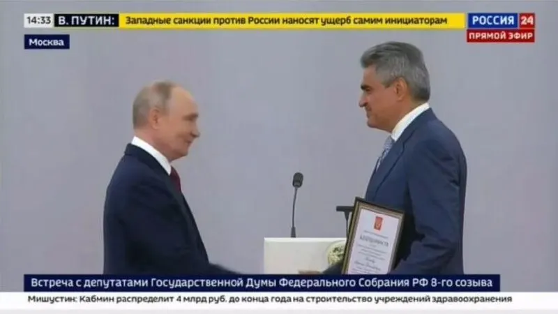 Глава партии после церемонии награждения в Кремле заявил, что предстоит продолжать работу ради победы России в специальной военной операции.