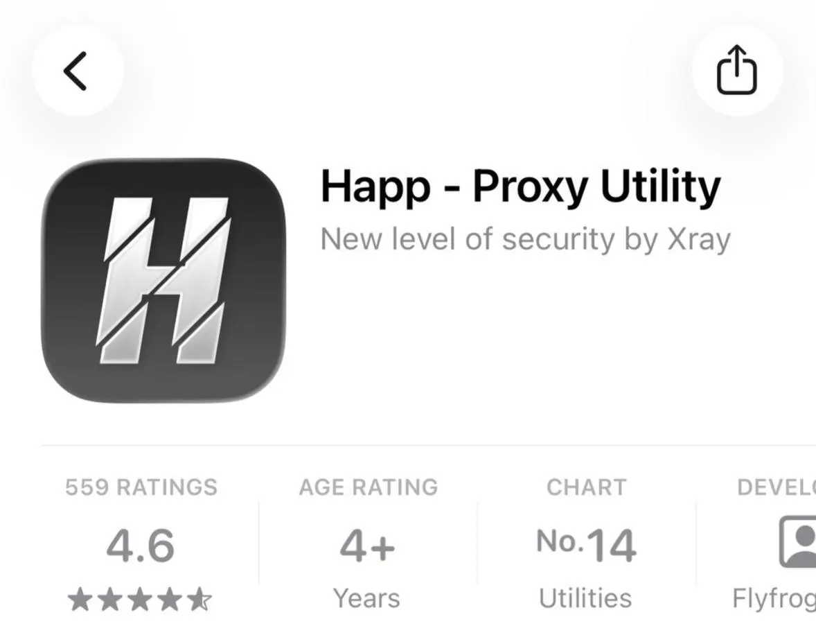 Из российского сегмента App Store исчезло приложение для обхода блокировок Happ — Proxy Utility Plus. Ранее удаляли базовую версию, а по отчетам Apple число удалений по запросам властей резко выросло.