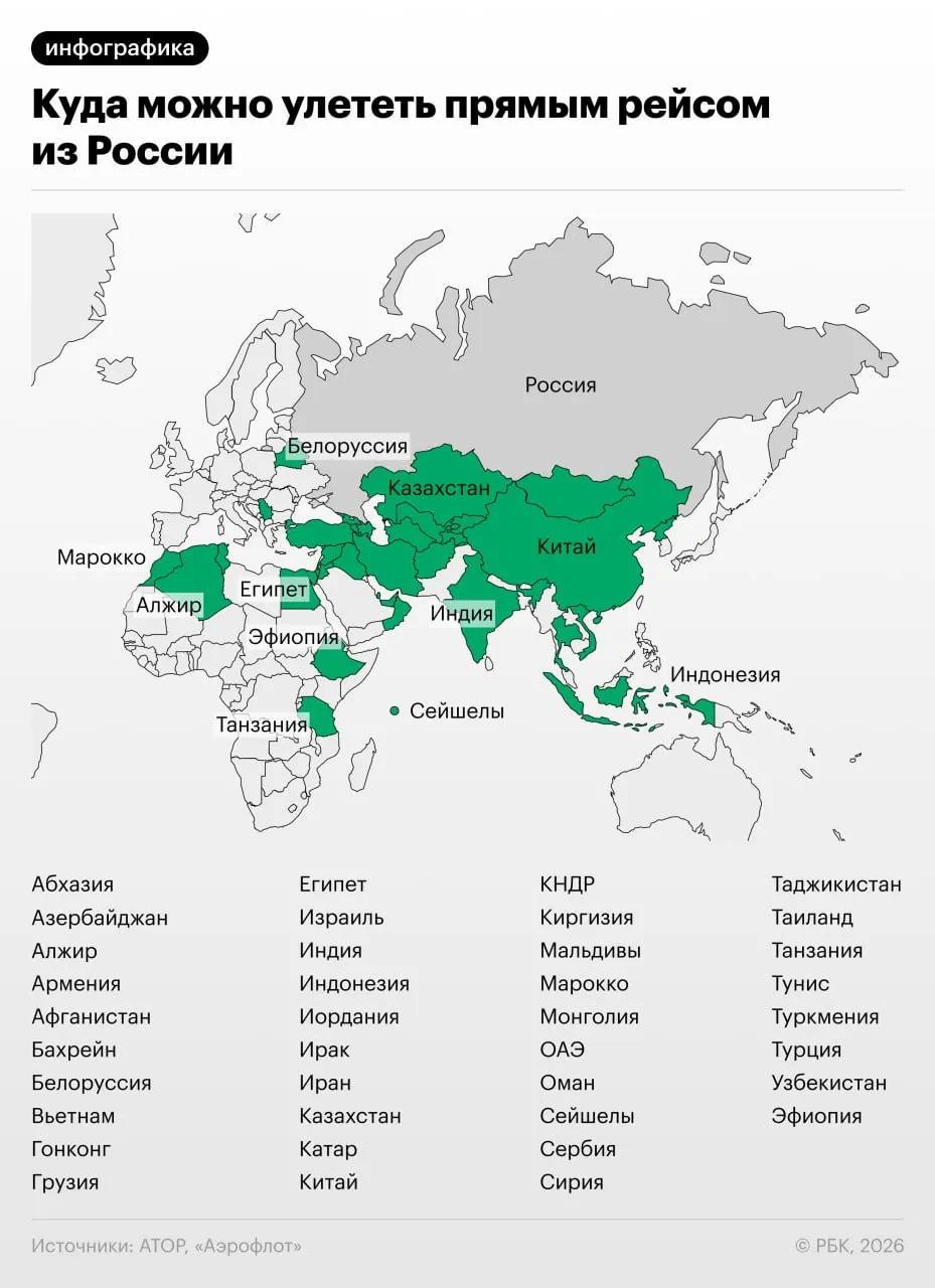 Планируются рейсы в Мьянму, Саудовскую Аравию и Шри-Ланку; ранее возобновлены полеты в Сирии, Ираке и Алжире, а в июле — в Танзанию и Сейшелы; без пересадок можно добраться до 38 направлений.